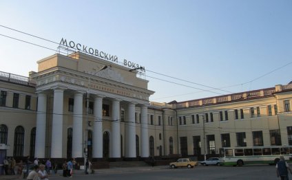 Московский вокзал в Туле